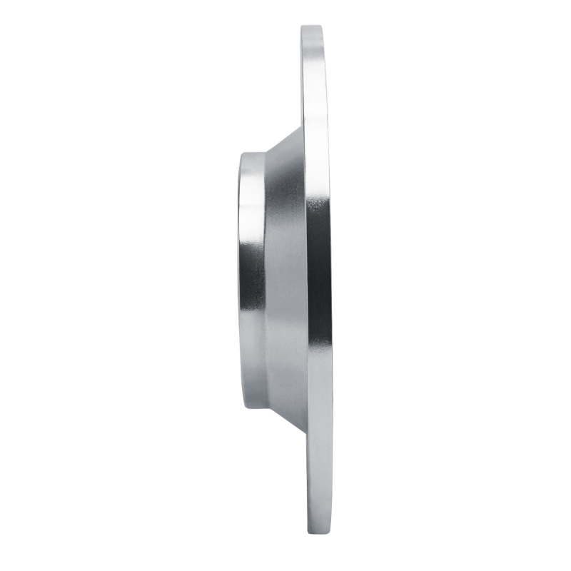 Audi Q3 Brake Rotor (1) - Rear Right - R1 Concepts - Drilled & Slotted - Silver - `16-`25